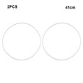 thumbnail image 3 of kurtrusly 2pcs/set Durable And Versatile Floor Protector Rubber Rings For Barstool Base Reliable white 41 cm 1Set, 3 of 6