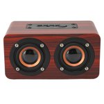 Haut-parleur Bluetooth portable,Retro haut-parleurs Bluetooth intégré sans fil Haut-Parleur sans fil Vintage Fonctionnalité polyvalente