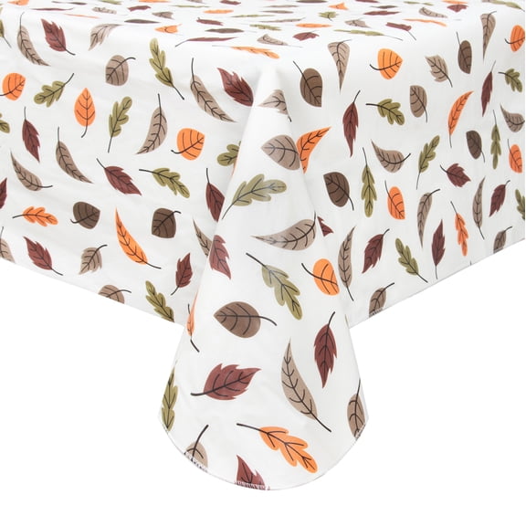 Way to Celebrate Harvest Collection PEVA Tablecloth 60x84