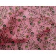 thumbnail image 4 of oneOone Silk Tabby Fabric Leaves & Floral Block Fabric Prints By Yard 42 Inch Wide, 4 of 4