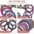 thumbnail image 3 of Nail Stickers 14 Rolls Nail Nail Art Nail Decorations Nail Tips Nail Tape Nail Wraps Foil Nails Vinyls Nail Striping Tape Nail Art Stencils Art Line Self Nail Decor, 3 of 4