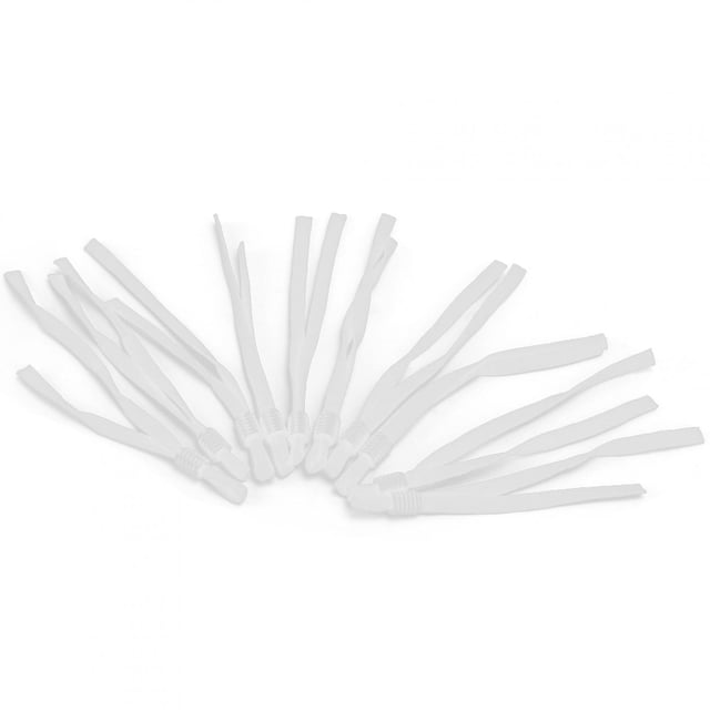 Boucle, Bandes Élastiques Réglables, Durable Multifonctionnelle pour Couture Bricolage Noir, Blanc