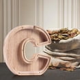 thumbnail image 4 of Agiferg Personalized Wooden Name Money Box Wooden Deposit Box Twenty Six English Letters, 4 of 6