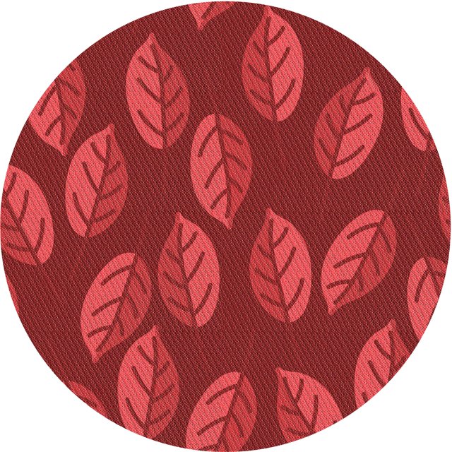 Ahgly Company Tapis d'Intérieur Lavables à la Machine, Carrés, Transitionnels, Rouges, 3 Pi Carrés