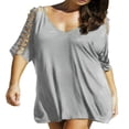 thumbnail image 1 of Womens Plus Size Beachwear Bikini Cover Up Kaftan Mini Dress, 1 of 2