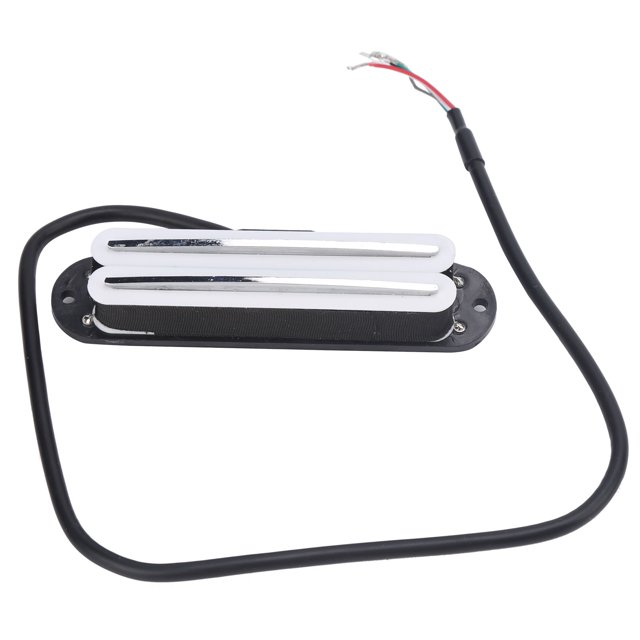 11K Double Rail Chaud Humbucker Double Bobine Pickup Blindage avec Vis de Montage et Ressorts Accessoires pour Instruments de Musique