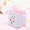 thumbnail image 1 of Rdeghly Wedding Gift Box, Candy Box Gift,50Pcs Cute Baby Footprint Paper Candy Box Wedding Baby Shower Gift Candy Box, 1 of 8