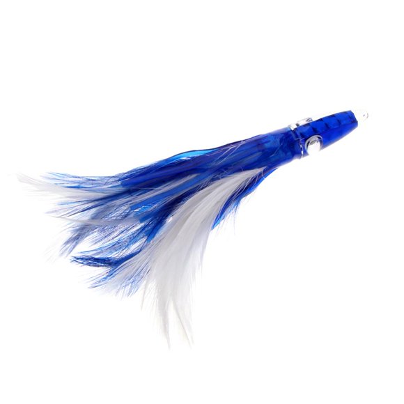 Almencla Fishing Lures Squid Skirts Lure Soft Baits Crankbaits Blue White