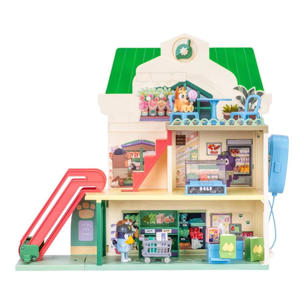 Bluey Supermarket Playset