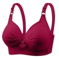 thumbnail image 3 of Timegard 3pc Plus Size Bras for Women Wireless Adjustable Strap Full Support Breathable Everyday Bra, 3 of 5