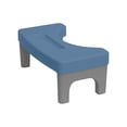 thumbnail image 2 of ZZkhGO Ergonomic Toilet Footstool for Squatting, 6.7 Inch Bathroom Step Stool, Non-Slip Potty Riser for Constipation Relief Hemorrhoid Care, 2 of 6