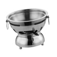 thumbnail image 4 of Transemion Mini Hot Pot Traditional Chinese Hot Pot for Kitchen Countertop Home Cam M lver, 4 of 6