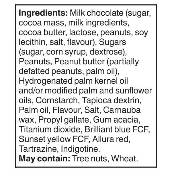 M&M'S, Classic Mix, Milk Chocolate Candies, Sharing Bag, 155 g