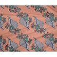 thumbnail image 4 of oneOone Tissu Polyester Lycra Feuilles Bloc Décor Tissu Imprimé 56 Pouces de Large, 4 of 4
