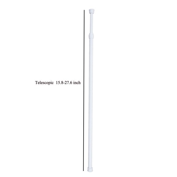 zanvin Spring Loaded Extendable Telescopic Net Voile Tension Curtain Rail Pole Rod Rods gifts for home use