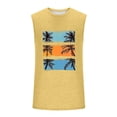thumbnail image 4 of JDQJBZ Mens Sleeveless Undershirts Summer Solid Color Knit Crew Neck Sleeveless Tops Stretchy, 4 of 5