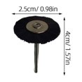 thumbnail image 2 of HAMPPLIES 10Pcs Nylon Wheel Brush Set Sky-Blue Sponge-Like for Rotary Tools 4.00X2.50X2.50cm, 2 of 6