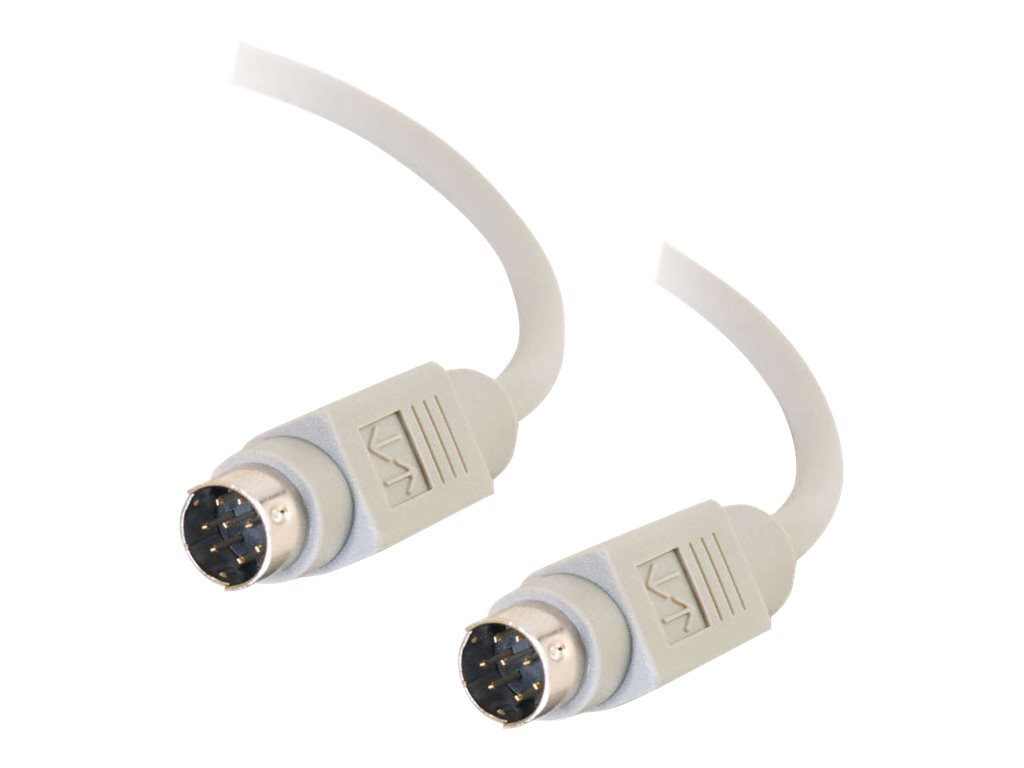 C2G - Serial cable - 8 pin mini-DIN (M) to 8 pin mini-DIN (M) - 10 ft - molded