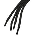 thumbnail image 3 of INSPIRE CHIC Unisex Thick Solid Color Round Shoelaces for Leather Boots Black 160 cm/63", 3 of 4