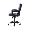 thumbnail image 2 of Mainstays Bonded Leather Mid-Back Manager's Office Chair, for Adults, Black, 2 of 6