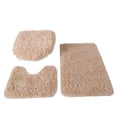 thumbnail image 2 of Dvkptbk 3 Bathroom Rugs, -Slip Chenille Bath Rug, Super Absorbent Luxury Bath Mats Set, Plush Carpet for Tub, Shower, Bath Room,Machine Washable(Khaki,Red,Pink,Wine), 2 of 9