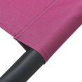 thumbnail image 5 of vidaXL Outdoor Lounge Bed with Canopy and Pillows Pink, 5 of 5