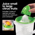 thumbnail image 3 of Proctor Silex Electric Citrus Juicer, Orange Juicer, Lemon Juicer, 34 oz. Pitcher, White, 66337, 3 of 8