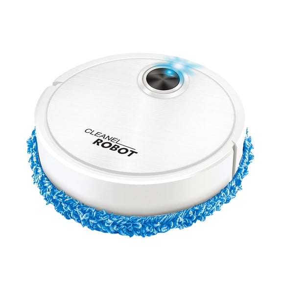 CJiaWei Machine de Lavage Intelligente Robot de Lavage à Sec et Humide pour la Maison Intérieur Personne Paresseuse Machine de Nettoyage à Chargement USB Accessoire pour la Maison