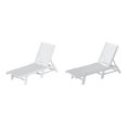 thumbnail image 1 of Paradise réglable Adirondack Plastic Chaises d'extérieur (Lot de 2), 1 of 9