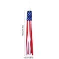 thumbnail image 3 of Aodebiao American US Flag Windsock Outdoor USA Patriotic Decorations Embroidered Wind Socks Outdoor Hanging Fade Resistant 4th of July Windsock Independence Day for Garden Yard, 3 of 6