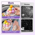 thumbnail image 4 of Estbridge Floating Hair Filtering Mesh Remover  Hair Catcher Washer Machine  Lint Traps for Washing Machine Hose  Hair Filter Cleaning Mesh Bag Dog Cat Hair Remover for Laundry, 4 of 9