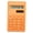 Orange, variant on Musbetu 8 Digits Portable Calculator Reliable ABS Pocket Size Handheld Calculator Office Supplies