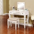 thumbnail image 2 of Riverbay Furniture Ensemble de Coiffeuse Blanc (2 Pcs), 2 of 2