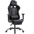 thumbnail image 1 of FDW Office Chair Ergonomic High, Footrest Lumbar Support and Headrest, Black, 1 of 7