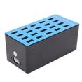 thumbnail image 1 of USB Hub Charger, Smart Identification Chip Plug And Play Non Slip Flame Retardant USB Charger Station DC5V 20A 100W  For Home US Plug,EU Plug,UK Plug,AU Plug, 1 of 8
