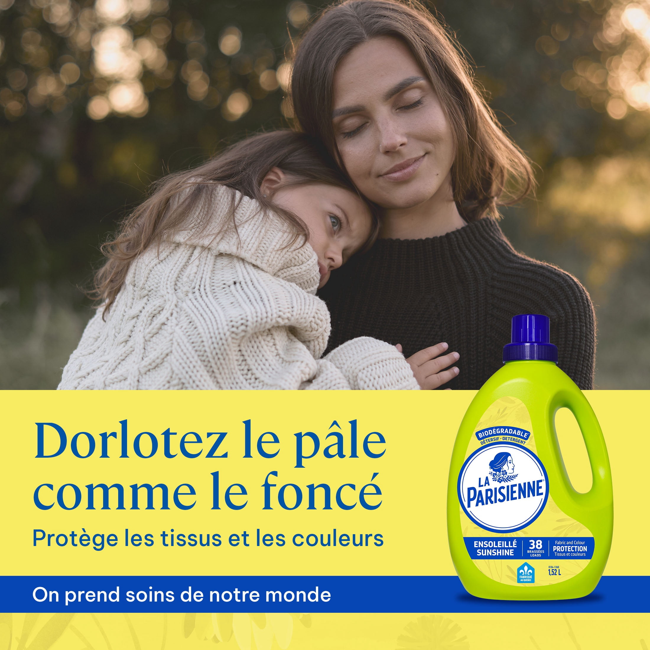 La Parisienne Détergent à Lessive Liquide Ensoleillé, 5 Litres, 125 Brassées