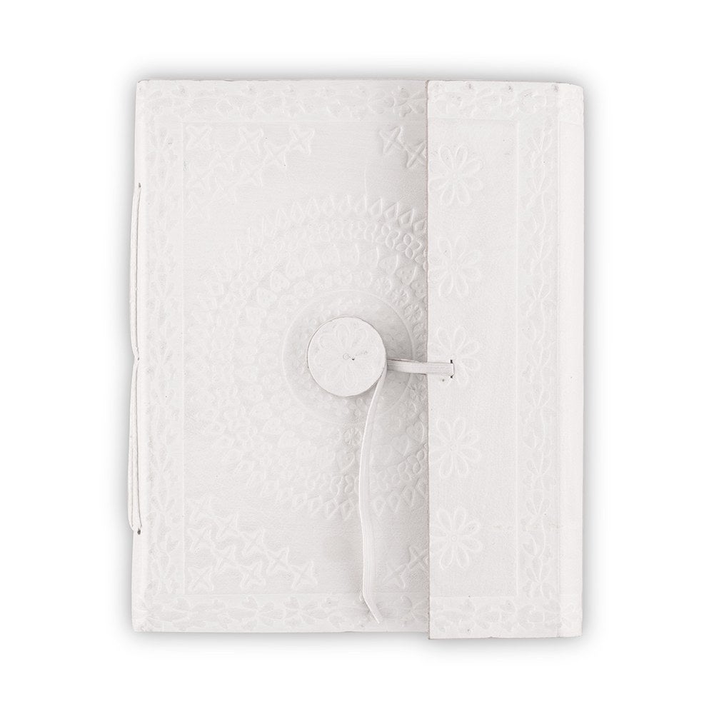 Weddingstar Journal Relié en Cuir Style Bohème Livre d'Or