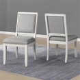 thumbnail image 2 of Steve Silver Canova Chaise Parsons en Bois Blanc Vieilli, 2 of 7
