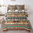 thumbnail image 1 of Western Comforter Set 7 Piece Bed in a Bag Twin,Geometric Aztec Bedding Sets,Southwestern Sheet Set with Comforter Exotic Tribal Arrow Bed Set,Geometry Triangle Western Room Decor, 1 of 6