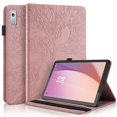 thumbnail image 1 of Tree of Life Embossed Case for Lenovo Tab m9 Stand, Card Slots, Stylus Loop Gold, 1 of 5