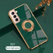 EGNMCR Phone Case For Galaxy S21 5G Anti-drop Reinforced Corners TPU Case 6.2 Inch Protective Ca-se