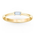 thumbnail image 2 of East-West Stackable Baguette Ring in 10K Yellow Gold, 2 of 3