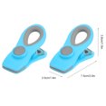 thumbnail image 1 of Pince Alimentaire Pince Alimentaire en Acier Inoxydable, Pp, Tpr 2 Pcs Mini Pinces de Scellage Alimentaire Portables Pinces de Conservation des Aliments Fournitures de Cuisine, 1 of 8