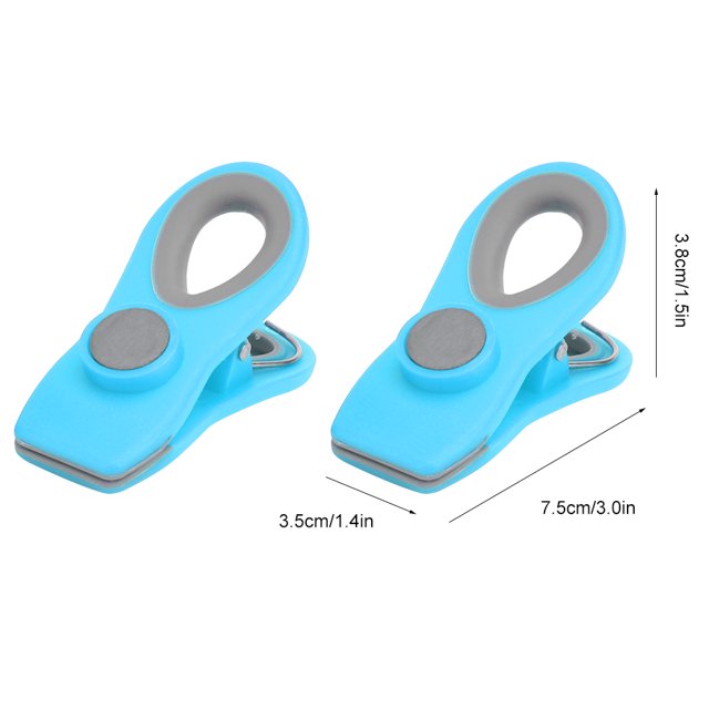 Pince Alimentaire Pince Alimentaire en Acier Inoxydable, Pp, Tpr 2 Pcs Mini Pinces de Scellage Alimentaire Portables Pinces de Conservation des Aliments Fournitures de Cuisine