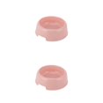 thumbnail image 1 of mmirethe Portable And Long-lasting Cat Bowl Designed For Traveling Pets Convenient pink 2Set, 1 of 6