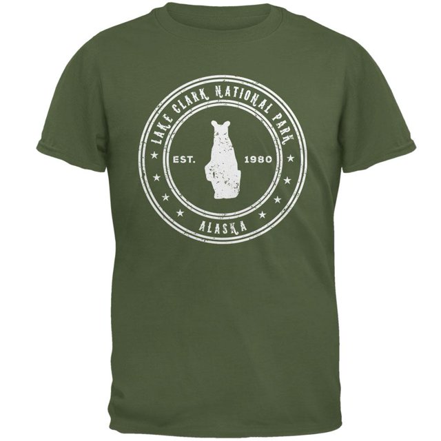 T-shirt pour Homme Lake Clark National Park