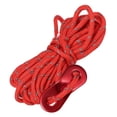 thumbnail image 3 of Amdohai 3mm 13ft Tent Cord Tensioner Set Reflective Rope with Adjuster Camping Canopy Tent Guyline, 3 of 7