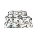 thumbnail image 3 of Snow Cap 4 Piece Cotton Flannel Sheet Set, 3 of 3
