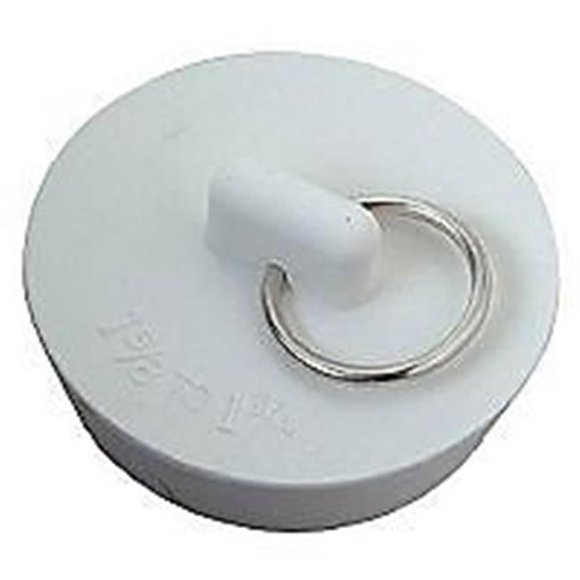 Plumb Shop Div Brasscraft 714587 Master Plumber 1.25 in. White Rubber Stopper