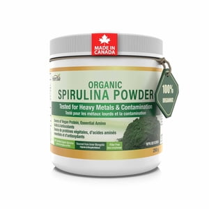 Herba Organic Spirulina Powder 250g – Made in Canada
